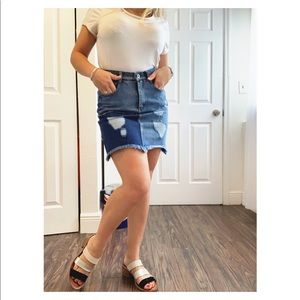 Zara Denim Skirt